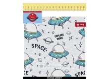 Jersey - Frl. von Julie Ufo grau meliert